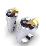 IDIC Galaxy Ring- Gents - Geek Jewelry