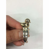 What The Duck?!? Sterling Silver Duck Ring, Gold Duck Ring, Rubber Ducky Ring, Duckling Ring, - Geek Jewelry