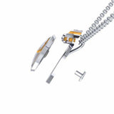 BB Kinetic Pendant,  Sterling Silver BB Necklace - Geek Jewelry