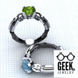 The Sonic - Solitare - Ladies - Geek Jewelry