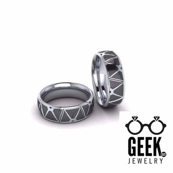 Tie-The-Knot Bands- Gents - Geek Jewelry