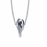 Caution! Carbonite Inside- Boba ship Necklace - Geek Jewelry
