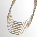 Bitty Bar Mantra Necklaces - Geek Jewelry