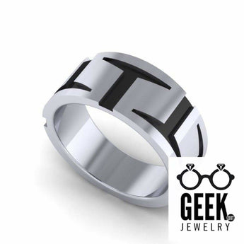 Boba Flat Hunter Band All sizes  Alt. Metals - Geek Jewelry