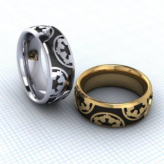 All Geared Up! Custom Band -Ladies - Geek Jewelry