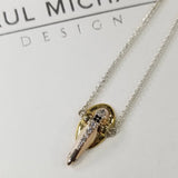 Caution! Carbonite Inside- Boba ship Necklace - Geek Jewelry