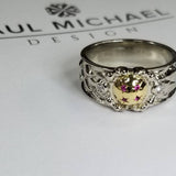 Dragon and His Ball Ring- Gents - Geek Jewelry