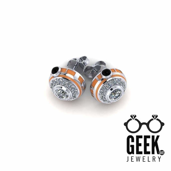 Elevate Your Style with BB Droid Studs - The Coolest Earrings in the Galaxy