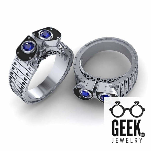Reduce Waste in Style with Waste Robot Love- Ladies by Geek Dot Jewelry