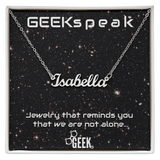 Geek Speak-  I Know... - Geek Jewelry