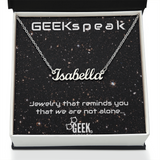 Geek Speak-  I Know... - Geek Jewelry