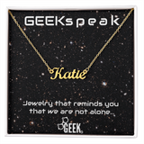 Geek Speak-  I Know... - Geek Jewelry