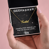 Geek Speak-  I Know... - Geek Jewelry