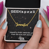 Geek Speak-  I Know... - Geek Jewelry