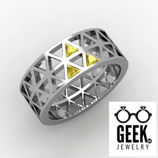 Tri Force The Guys! Pierced -GENTS - Geek Jewelry