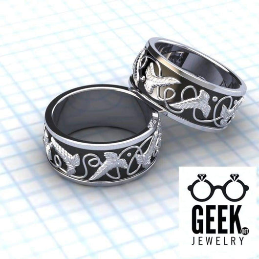 Leaf it to Lorien Band -GENTS - Geek Jewelry