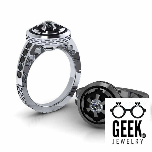 Imperial Engagement Ring - Ladies - Geek Jewelry
