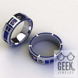 Droid Head Band R2 Inspired - Gents - Geek Jewelry