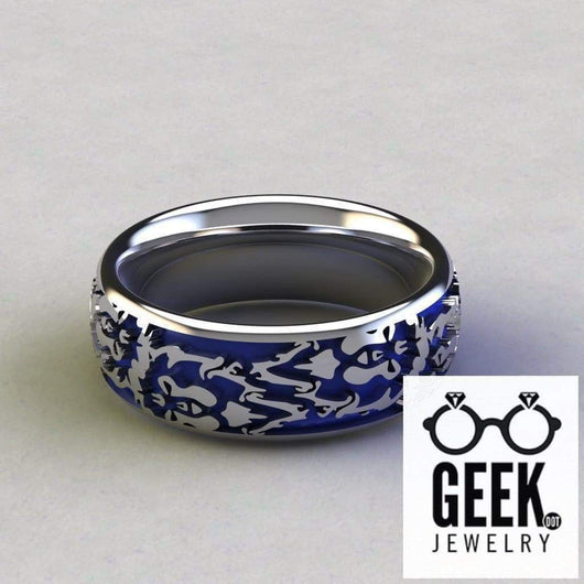 Commited to the Alliance Band-  Gents - Geek Jewelry