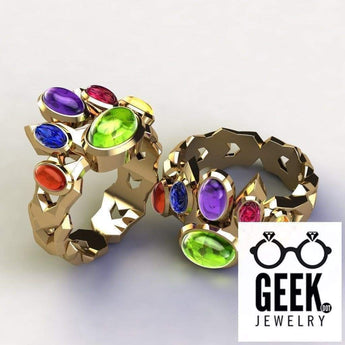 To Infinity and Beyond- The Stone Ring - Gents - Geek Jewelry