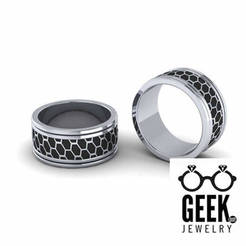 Ky-lorendered Bands- Gents - Geek Jewelry