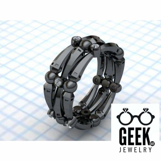 Micro-Bot Band - Gents - Geek Jewelry