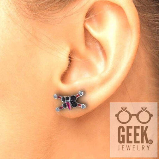 My Wings are Crossed Earrings!!!! - Geek Jewelry