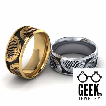NEW!  BB-9  Band- Gents - Geek Jewelry