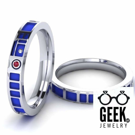 R2 Head Band Thin - Ladies - Geek Jewelry