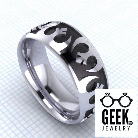Alliance Ring, Rebel Alliance Band-  Ladies - Geek Jewelry
