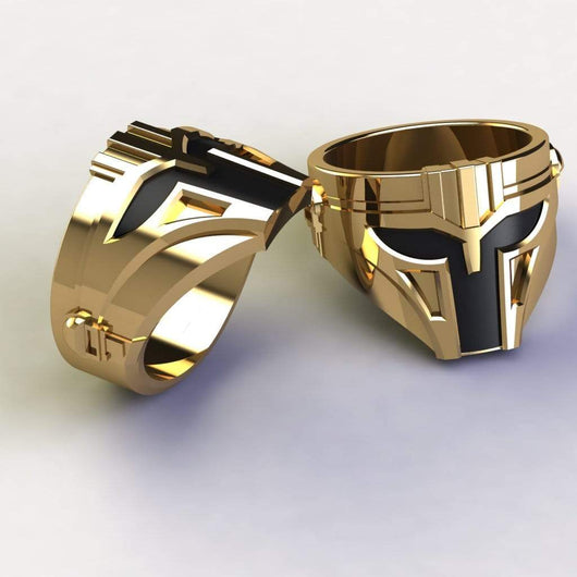 Armorer Golden Band-Gents - Geek Jewelry
